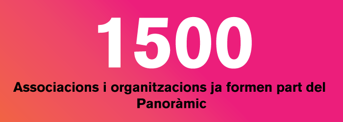 1.500 entitats i associacions participen de #ElPanoràmic 2015