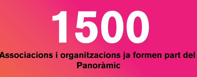 1.500 entitats i associacions participen de #ElPanoràmic 2015